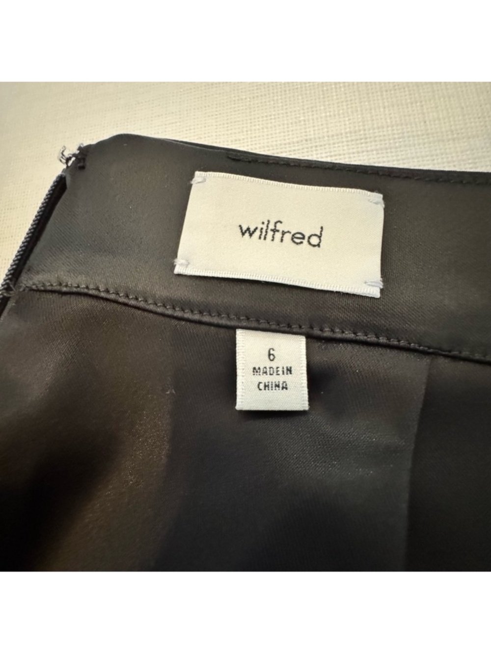 Wilfred Black Mini Skirt - Picture 3 of 5